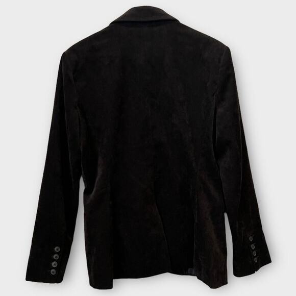 Norma Kamali Single Breasted Corduroy Jacket Size 14 - Picture 4 of 9